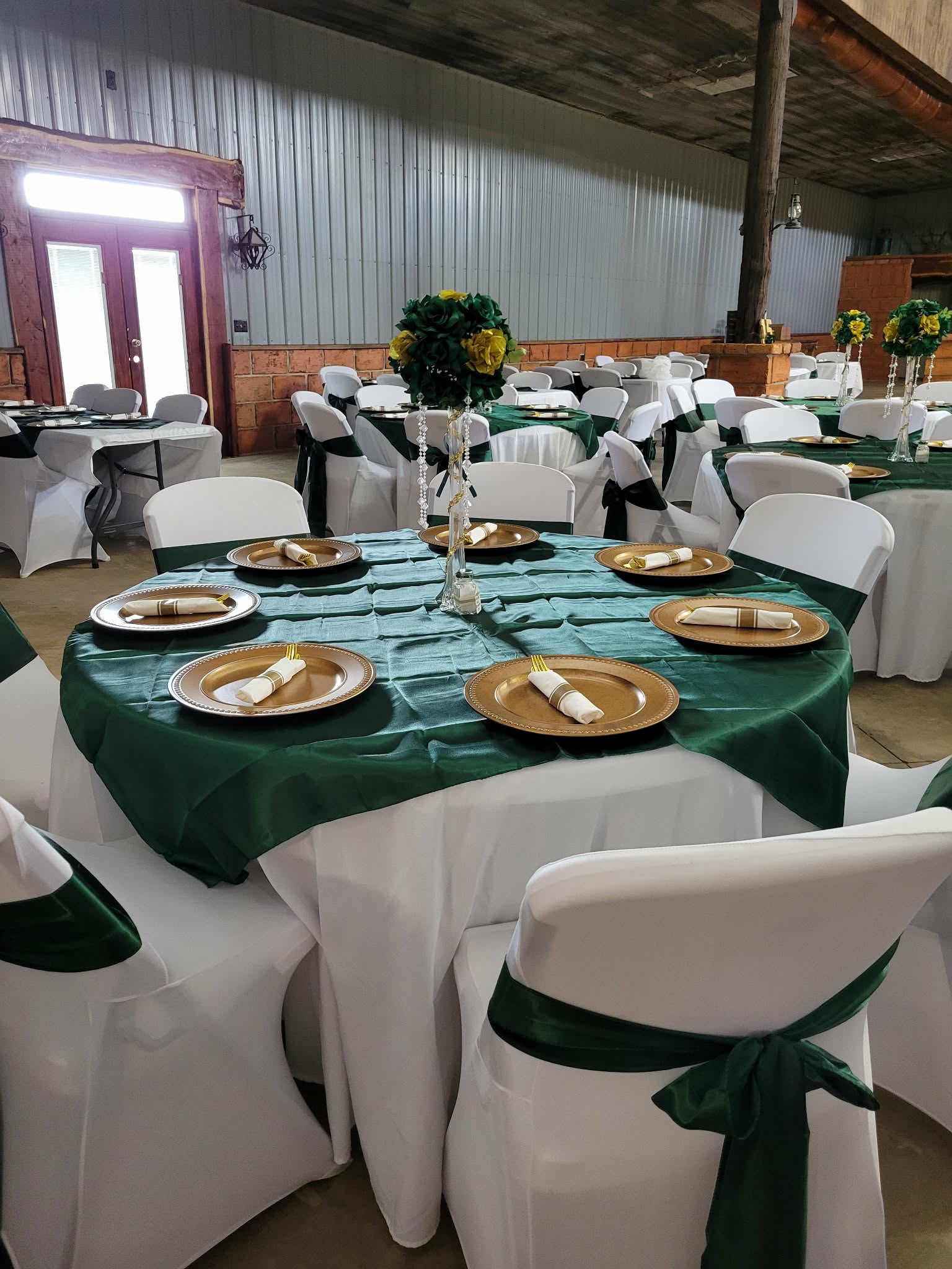 Event decoration setup 2